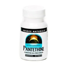 SOURCE NATURALS Pantethine錠, 1入, 60顆