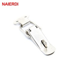 NAIERDI-J10 캐비닛 박스 잠금 스프링 로드 래치 토글 슬라이딩 도어 창문 철제 걸쇠 가구 하드웨어 273