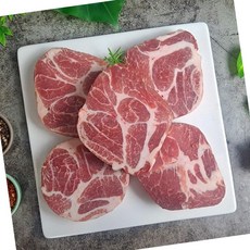 VGD 미국 목살 통목살 대패 제육 0.5cm 10kg 돼지 목살대패볶음 목살대패숙주 목살대패김치, 1개