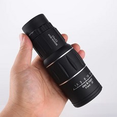 고성능 16x52 등산 공연 휴대용 클래식 단망경 망원경 확대경 단망경 망원렌즈 직관 스포츠관람 낚시 등산 캠핑 순찰, 망원경 MI1652
