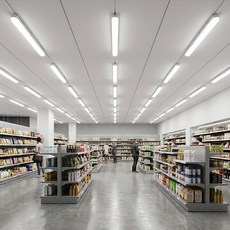 비츠온 LED 일자등기구 30W 주광색, 1개