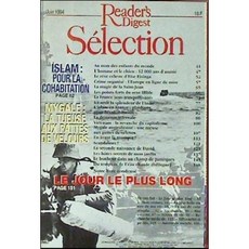 [중고] Reader's Digest Selection Juin 1994 | 리더스 다이제스트 셀렉숑 (프랑스서적) | 편집부 | Reader's Digest | 1994년