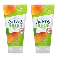 세인트이브스 스크럽 프레쉬 스킨 살구 28g 2팩, 2개