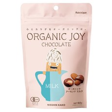 NK 日新化工 Joy 杏仁牛奶巧克力, 1個, 60g