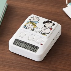 스누피 스톱워치 공부타이머 스탑워치 학습타이머, 피너츠친구들 스톱워치, 피너츠친구들