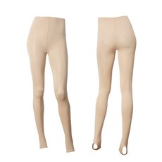 高爾夫環形高級修身緊身褲, 米色