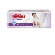 2021 신형 하기스 맥스드라이 밴드형 기저귀 남녀공용 점보형 6단계(14~19kg), 6단계, 60매