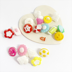 모양단추기둥 인형 부자재 만들기 미술재료 (opp타입), 상세페이지 참조, 1개