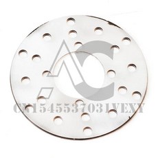 리어 브레이크 디스크 로터 쿼드 더트 액세서리 ATV 고 버기 158mm 50cc, 1개