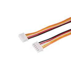 우리파파 XH2.54mm PCB 터미널 와이어 단자선 200mm (암/수 5핀), 5P PCB 커넥터 200mm-(수)