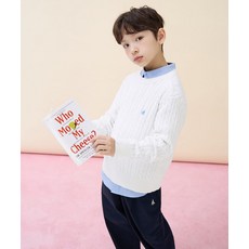 빈폴 키즈 빈폴 BEANPOLE KIDS 클래식 케이블 니트 스웨터 아이보리 (BI6151UE20)