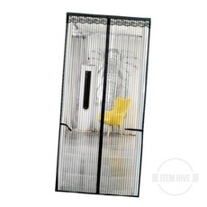 방문모기장 100x210 블랙 모기장문 아파트현관문방충망