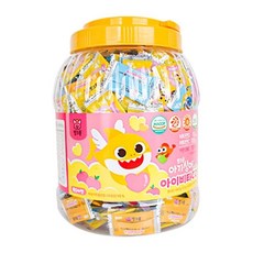 핑크퐁 아이 비타 CD+아연 500정 유아 민 간식 어린이 사탕 키즈 캐릭터 캔디, 1개