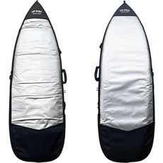 UP SURF 서핑보드 가방 재미있는 일광욕 및 짧은 보드 크기 5피트 4인치 8인치 6피트 0인치 보관 운반용 커버, 5’8