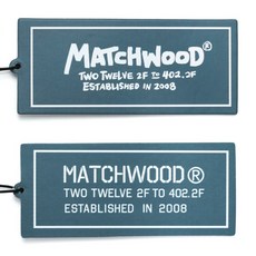 Matchwood x 鐵雄Keno 手寫字體香氛香片 香氛吊卡 擴香片, 1個, 蔚藍款單片