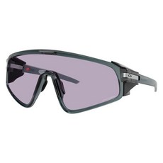 OAKLEY Latch Panel運動太陽眼鏡 OO9404-1335, 1個, 水晶黑/棱鏡板岩鏡片