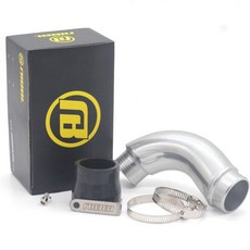 GY6 엔진용 니비 고성능 에어 필터 흡입 곡선 파이프 엘보우, 1개