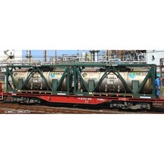 10792817 열차 모형 기관차 모델 철도 기차 KATO N게이지 UT13C 컨테이너 미쓰비시 케미컬 물류 2개입 23-583 모델용품, 10792817 열차 모형 기관차 모델 철도 기차 KA