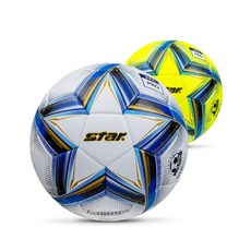 [STAR] 풋살공 뉴 매치업 접착구 방수코팅 사계절 시합구, 화이트, 1개