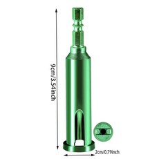 1/2개 스틸 와이어 트위스트 도구 와이어 스트리퍼 도구 와이어 스트리핑 트위스트 도구 키트 퀵 커넥터 전기 트위스트 와이어 도구, Green