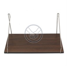 더가 무타공 벽선반 40x19.5cm 월넛