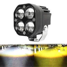 오토바이조명 보조 바이크 오토바이 LED 스포트라이트 렌즈 Led 헤드 라이트 안개등 80000lm 200W 야마하, [01] P1 1피스 Light