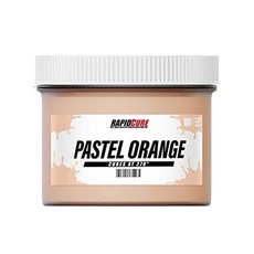 231777 Rapid Cure® 스크린 프린팅 잉크 형광 옐로우 (226.8g) - 인쇄용 플라스티솔 잉크 빠른 경화 패브릭 페인트 프린트 Direct® 미국 제조, 파스텔 오렌지