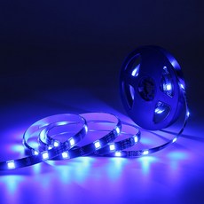 혜문전방 LED RGB 스트립 조명 2M 리모컨 포함