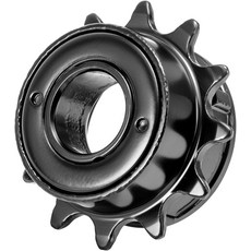 하이클라인 단일 속도 자전거 프리휠: 12T14T 1218 프리휠과 호환 - 나사형 프리허브 교체 부품, Black