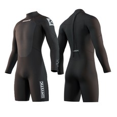 MYSTIC BRAND 長袖短褲 3/2mm 後拉潛水衣 防寒衣 游泳衣 衝浪衣 禦寒 風帆 衝浪 游泳 平針版