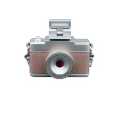 3COINS 復古小相機 迷你玩具相機 新年禮物 相機吊飾 多功能小相機, 粉紅色, 1個, R