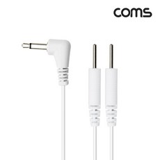 마사지 전극 코드 케이블 저주파 고주파 EMS 간섭파 치료기 3.5mm 1.2M ksm24262CR, 본상품