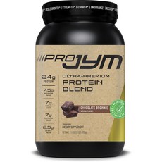 JYM Supplement Science Pro Jym 超優質蛋白質混合巧克力布朗尼口味, 907g, 1個