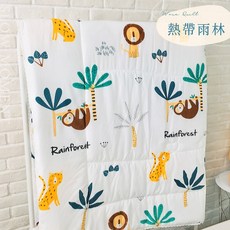 Belle Vie 舒柔棉暖暖被 150x200cm 熱帶雨林花色, 熱帶雨林