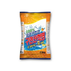 구연산혁명 2.5kgx1ea 총용량 2.5kg, 2.5kg, 1개