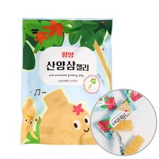 감로정 함양 산양삼 젤리 1봉지(300g) _산양산삼 제리 탕비실 교회 간식 어르신 홍삼젤리 보다 맛있고 건강, 300g, 1개