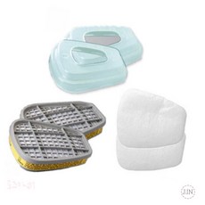 정인 3M 방독 방진필터 3종세트 3M마스크필터 호흡보호구