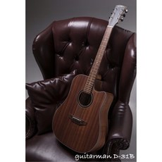 吉他人音樂工作室 台灣製原創品牌 D-31B 41吋D桶 手工全桃花心木面單板 木吉他, 1個