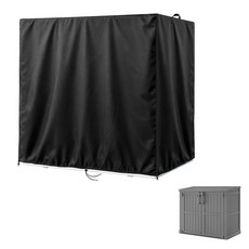 Kasla 보관 캐비닛 커버 야외 가슴 보관 방수 커버 주방 파티오 정원 뒷마당용 내후성 캐비닛 커버 - 길이 137.2cm x 너비 83.4cm x 높이 114.4cm