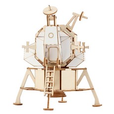 그니스토어 프라모델 미니 달 착륙선 교육옹완구 우드모형조립