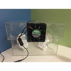 금가루 커버 아크릴 회수 몰드 강력한 환기 기능 금박 공구, 2mm 리틀 골드 파우더 컵