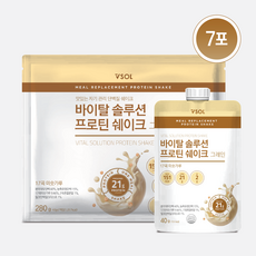 바이탈 솔루션 프로틴 쉐이크 그레인, 1개, 40g