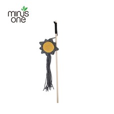 minus one 邁樂思 造型貓草逗貓棒 寵物玩具, 1個, 太陽