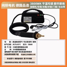 家用升級版-2600W變頻蒸汽清潔機, 黑蒸汽管2000W用+過火堿+消毒