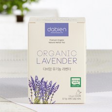 다비앙 유기농 라벤더 10티백, 10개입, 1.5g, 1개