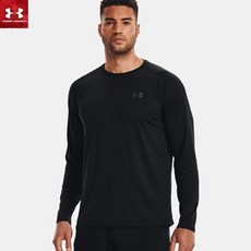 언더아머 [언더아머]남성 UA Tech 긴팔티셔츠 1328496-001