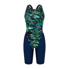 아레나 바이닐 4부 반신 레이서백 (A5SL1PL54) GRN