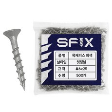 델타 목재피스 직결피스 방부목 매그니 피스 나사 못, 1세트