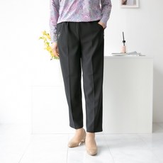 엄마옷마미소 오엔씨 지퍼 바지 봄가을 간절기 국내생산 심플 할머니 정장바지 할머니 빅사이즈 40 70 마담 중년 여성 옷