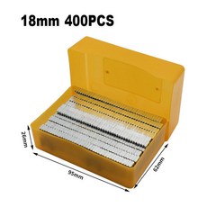 XINGWEIQIANG ST18 手動鋼釘槍，適用於水泥牆線槽固定, 1個, ST18鋼釘-400枚
